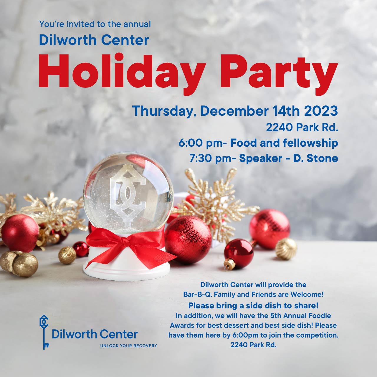 Dilworth Center Holiday Party 2023