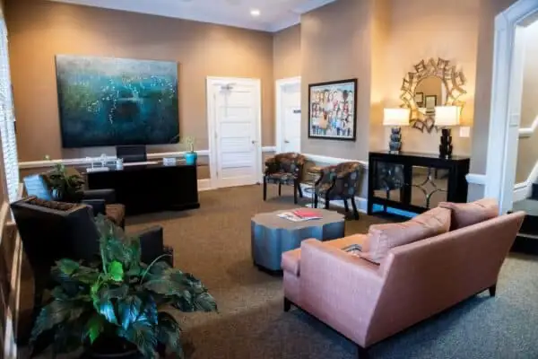 Interior view of Dilworth Center, offering comprehensive addiction treatment services in Charlotte, NC.